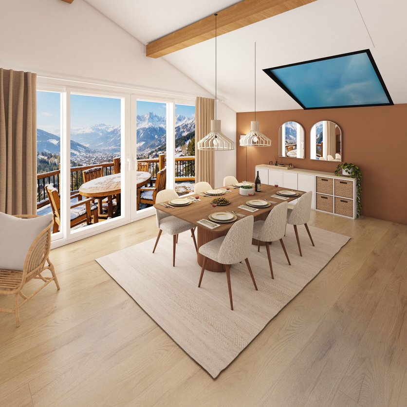 Esszimmer im Stil Skandinavisch