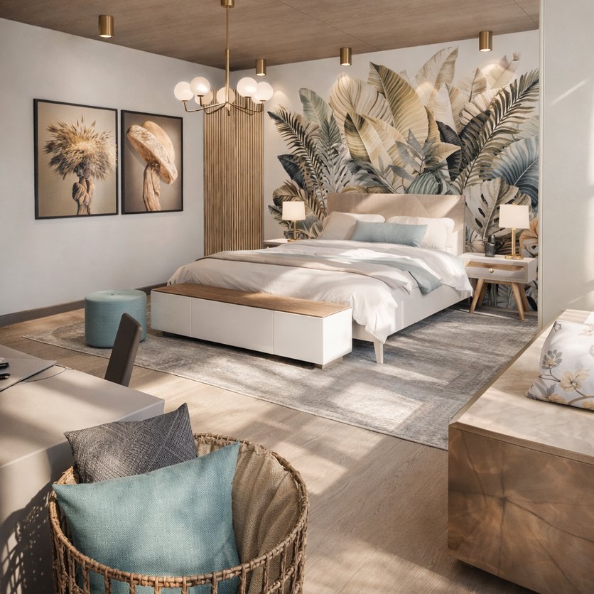Boho bedroom