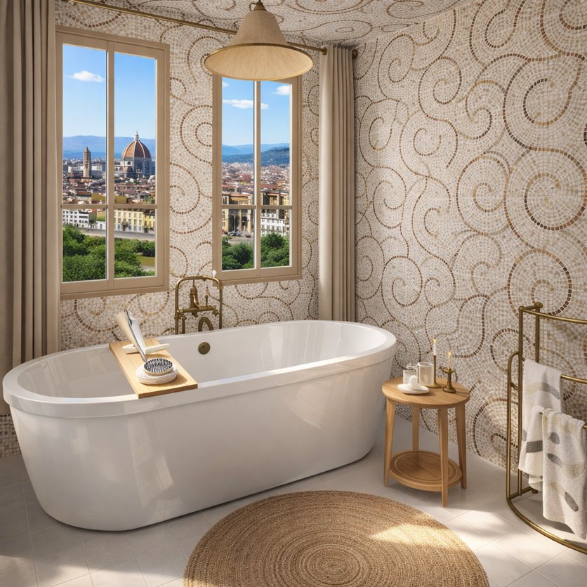 Badezimmer im Stil Traditionell