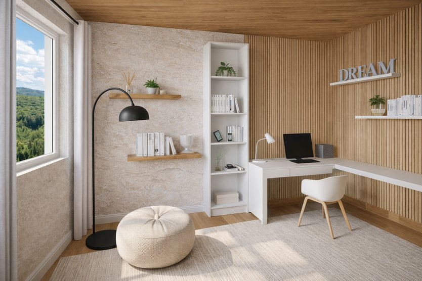 Arbeitszimmer im Stil Skandinavisch