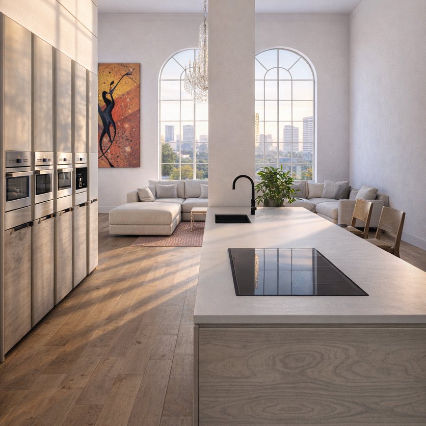 Contemporary floor plan