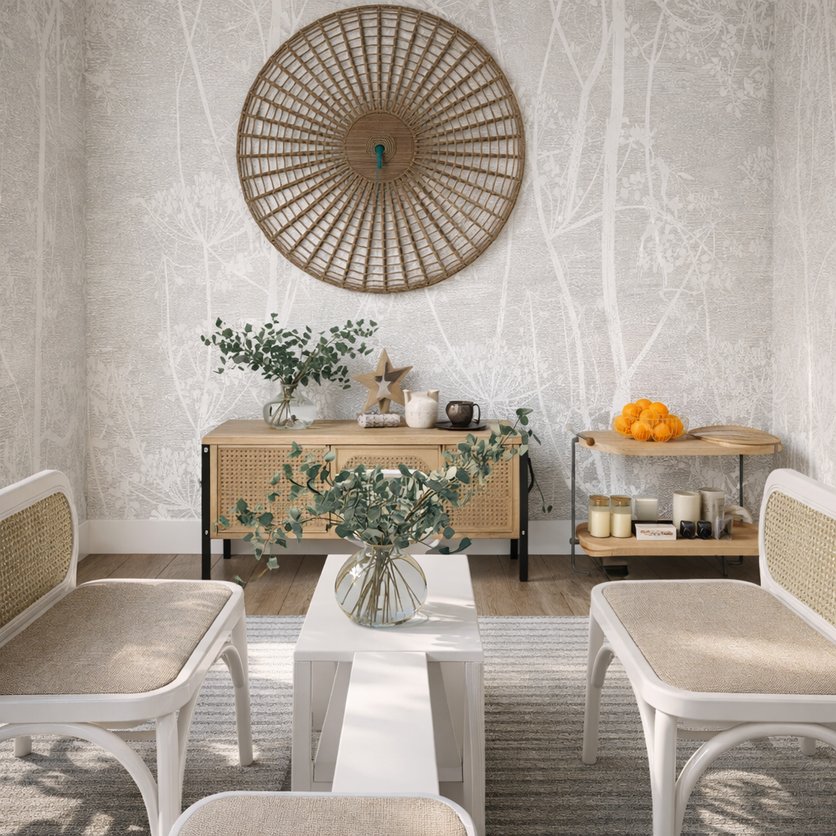 sala de estar Boho