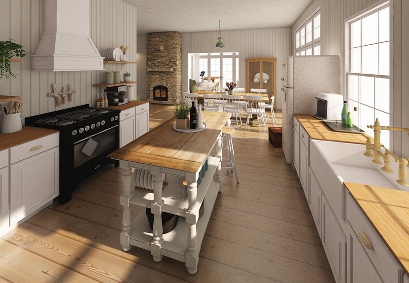 Traditional kitchen