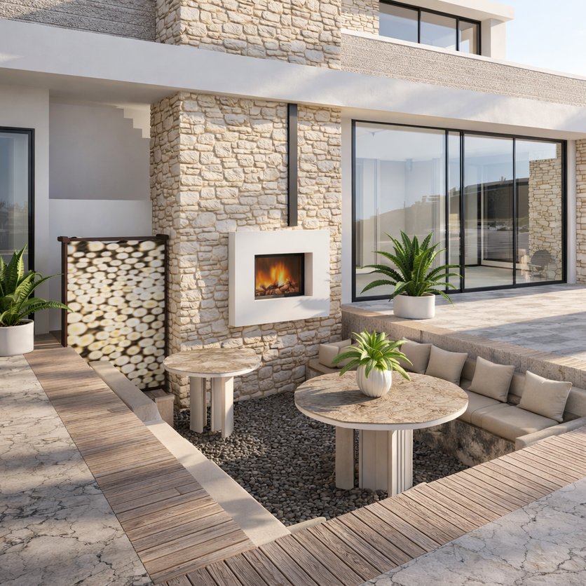 Contemporary floor plan