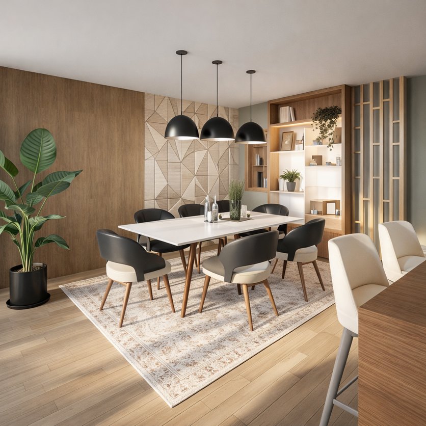 Esszimmer im Stil Skandinavisch