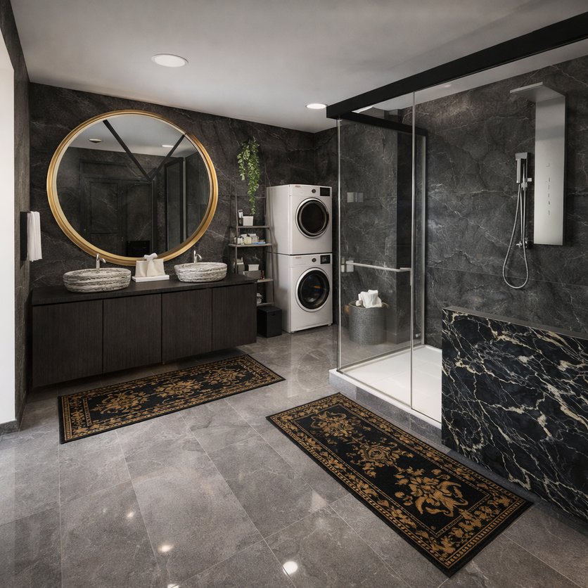 Badezimmer im Stil Traditionell