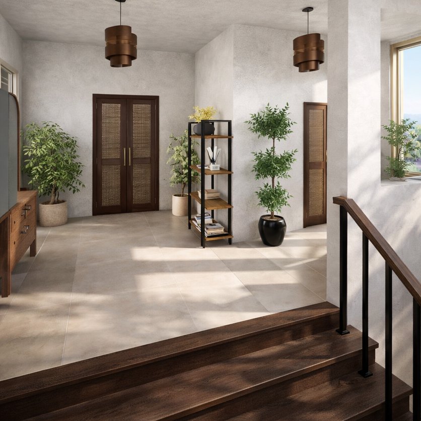sala de estar Boho