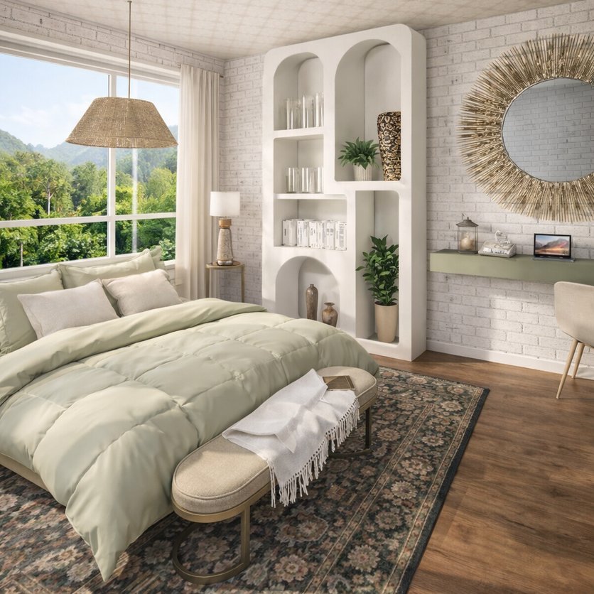 Boho bedroom