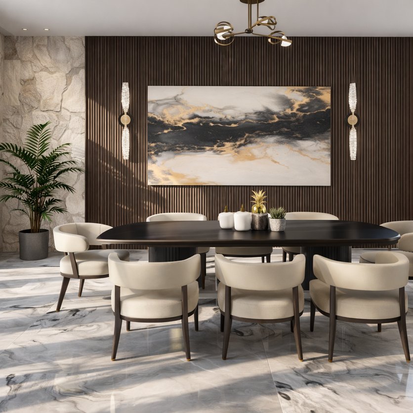 sala de estar Boho