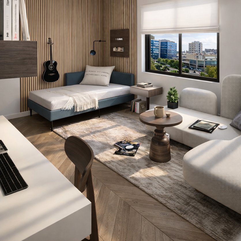 Arbeitszimmer im Stil Skandinavisch