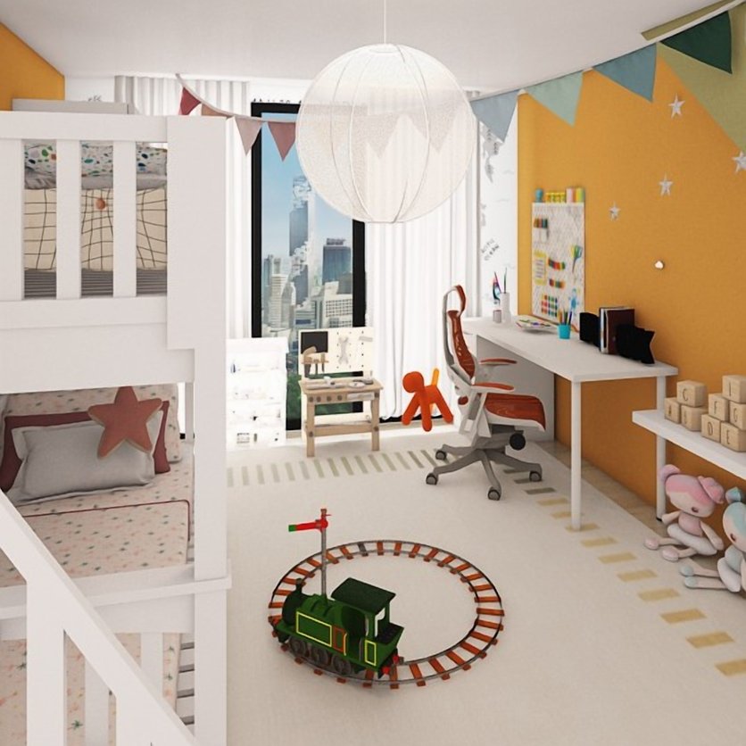 sala de estar Boho