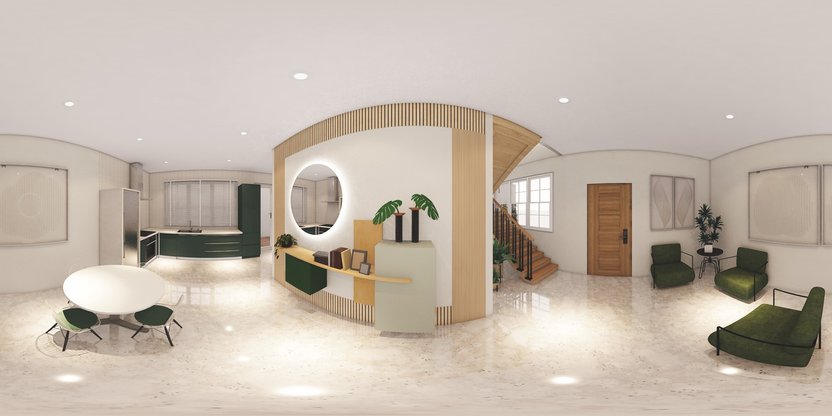 sala de estar Boho