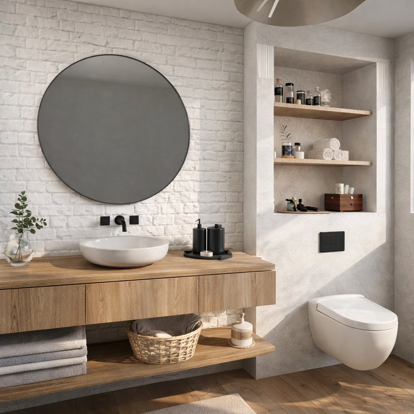 Badezimmer im Stil Traditionell