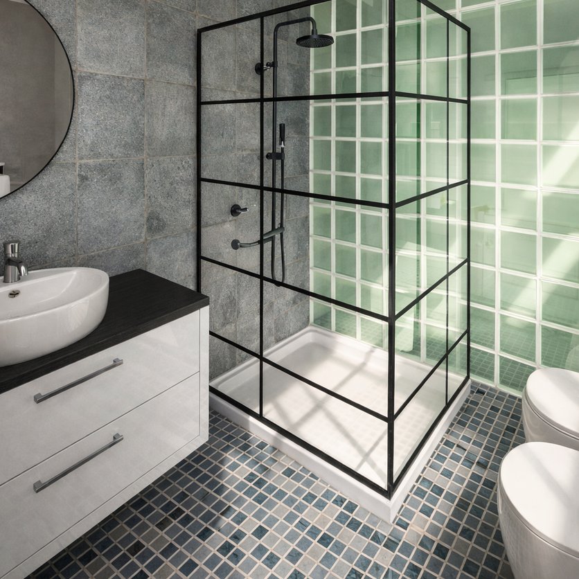 Badezimmer im Stil Traditionell
