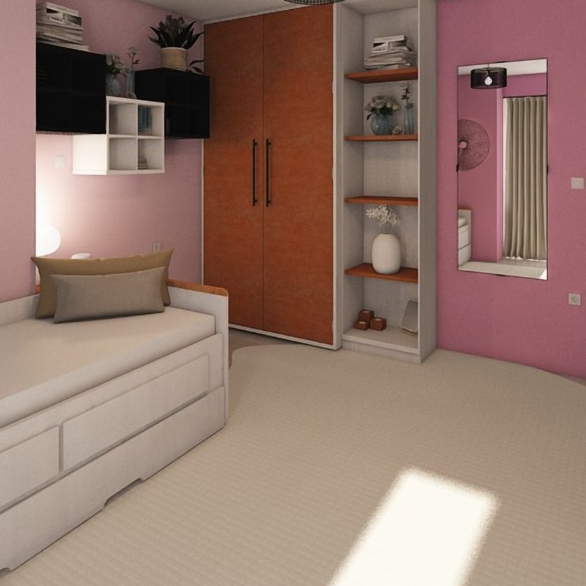 Traditional floor plan