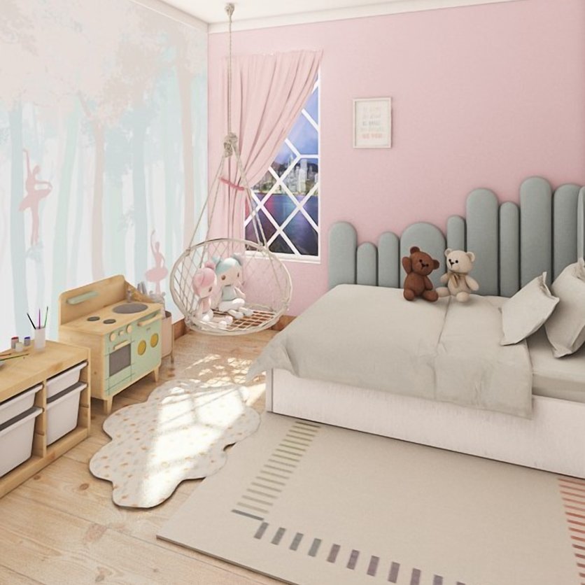 Kinderzimmer im Stil Boho