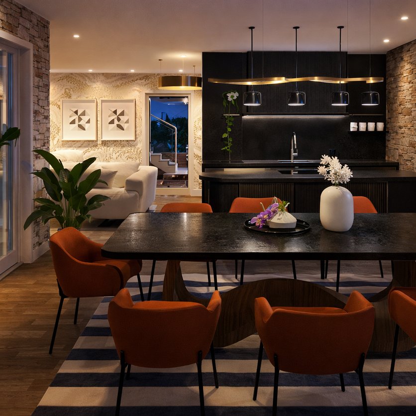 Scandinavian dining room