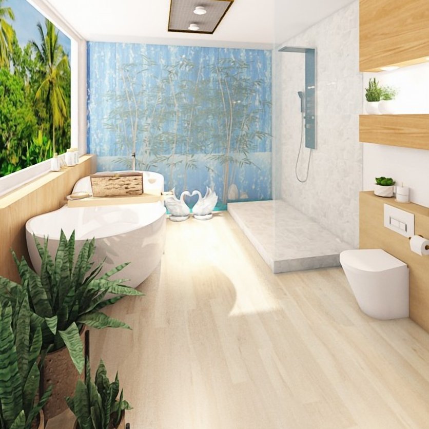 Badezimmer im Stil Traditionell
