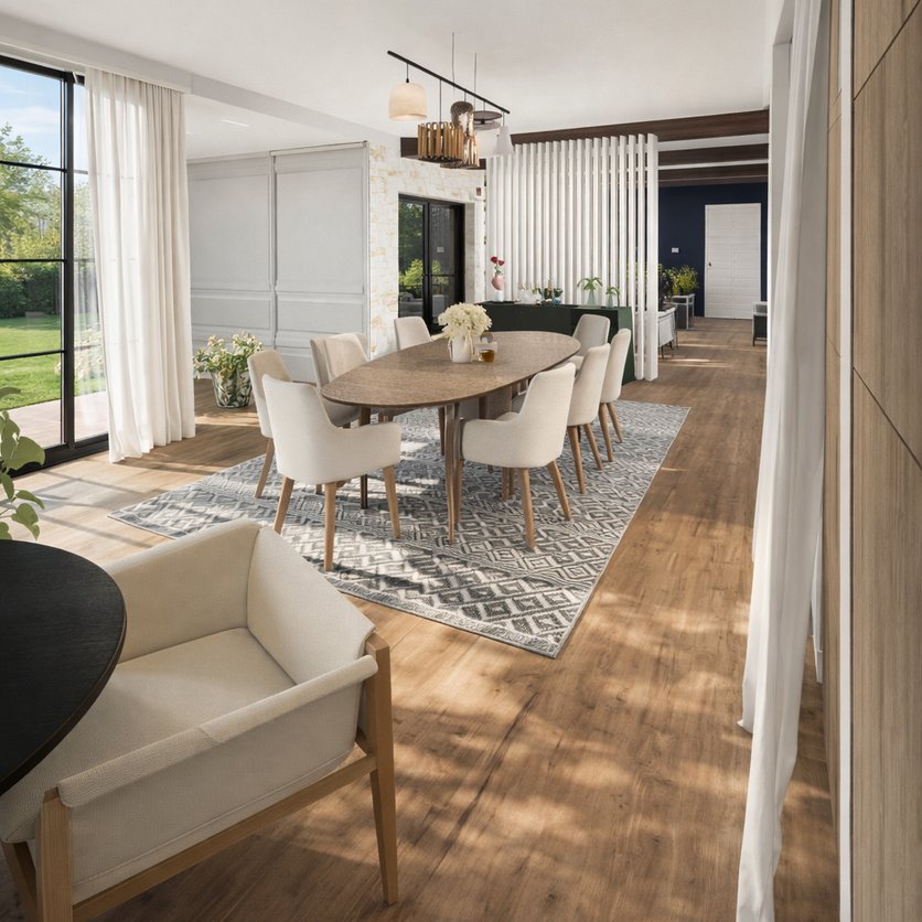 Scandinavian dining room