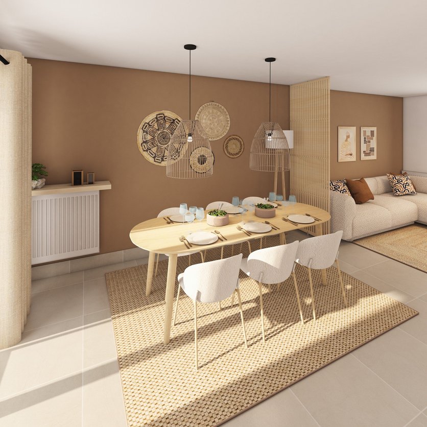 Scandinavian dining room