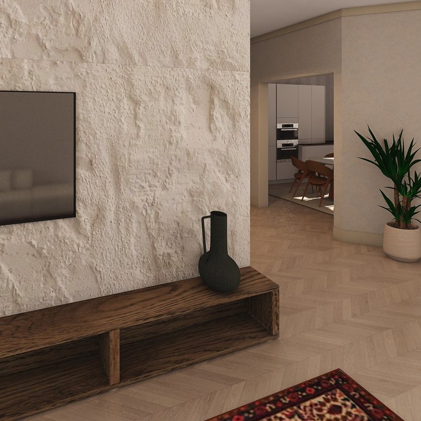 sala de estar Boho