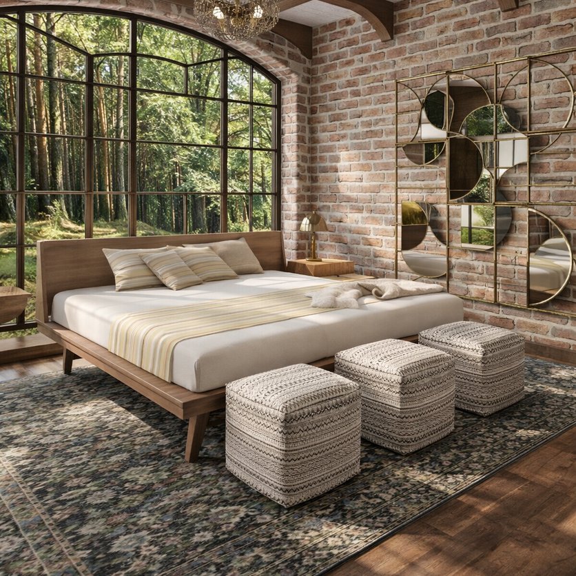 Industrial bedroom