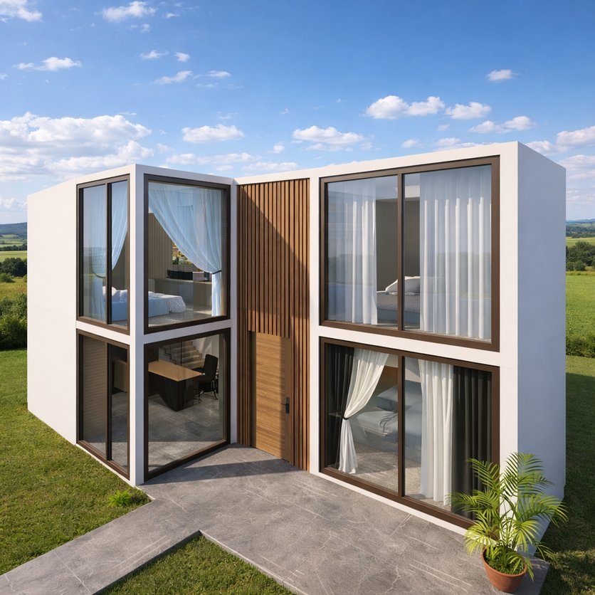 Contemporary floor plan