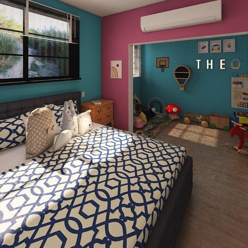 Boho çocuk odası