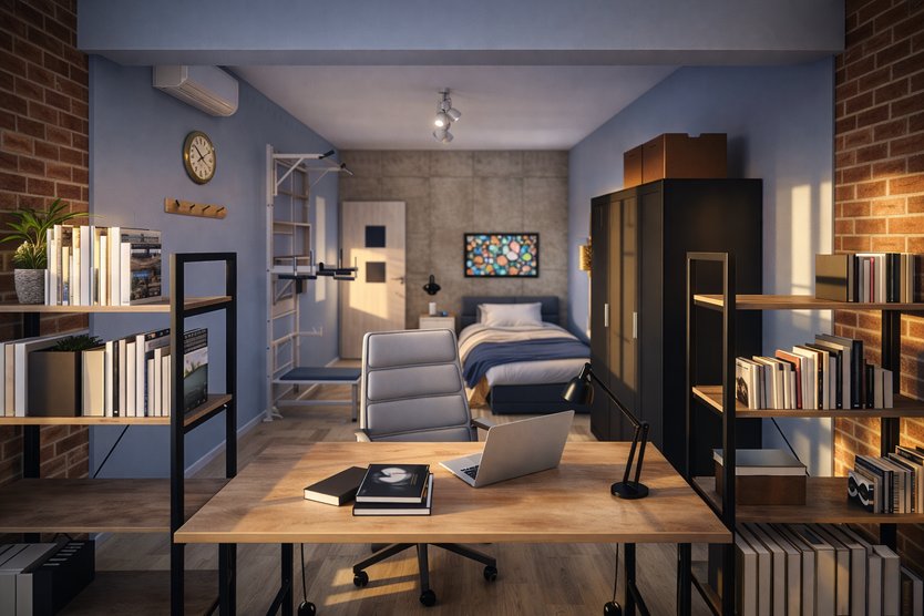 Industrial home office