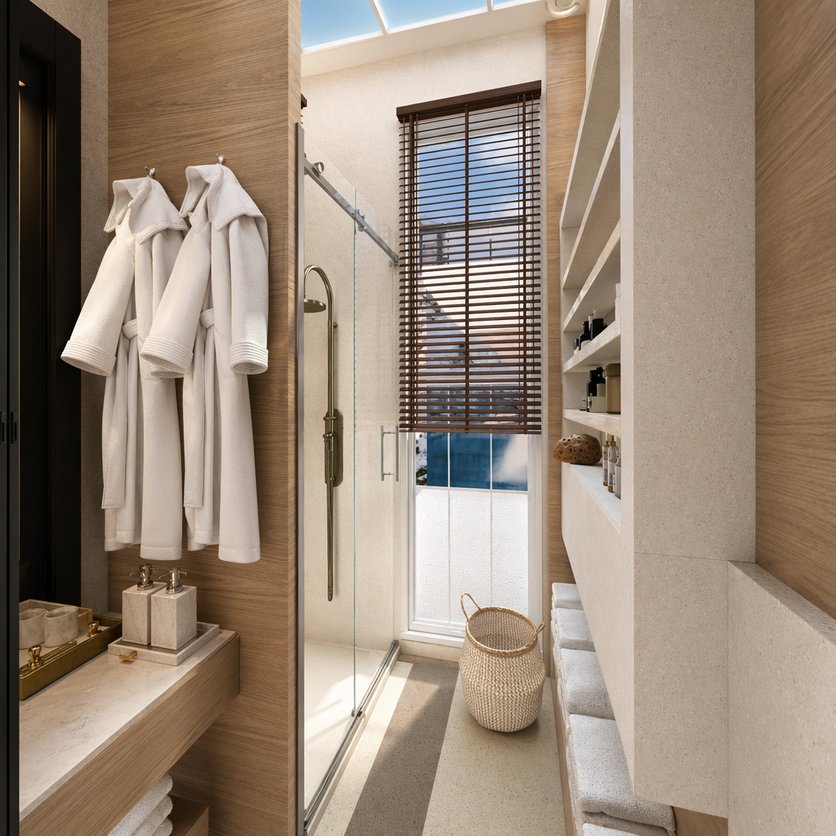 Badezimmer im Stil Traditionell