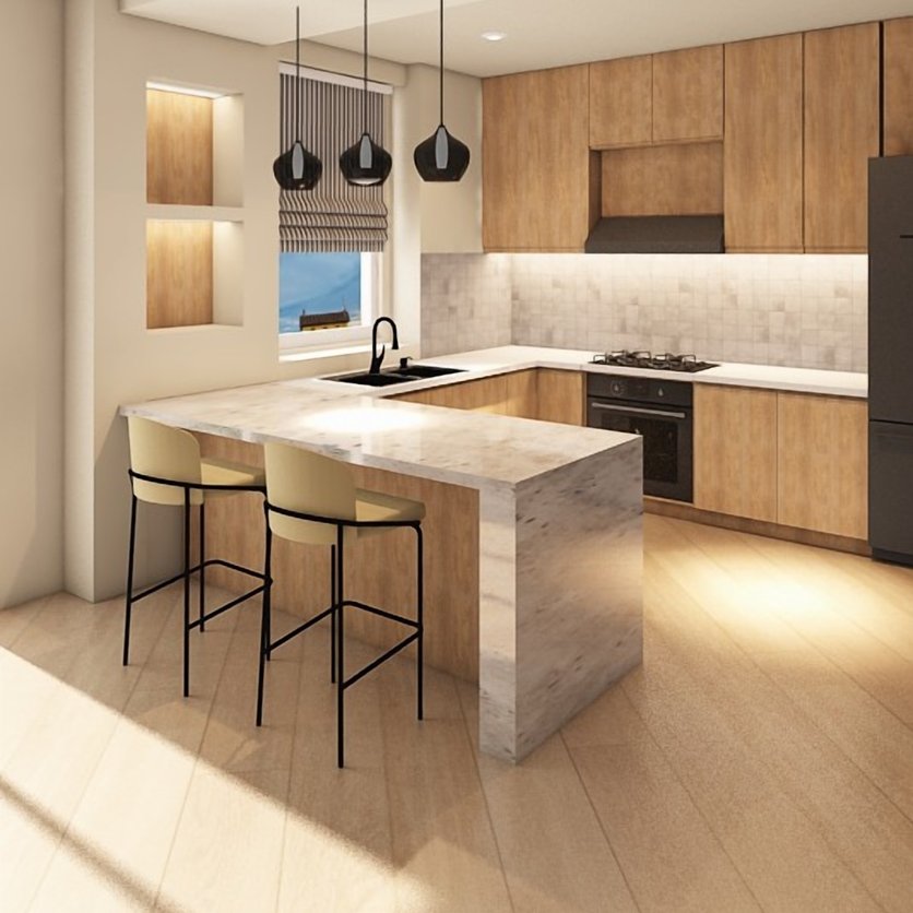 cucina in stile Tradizionale