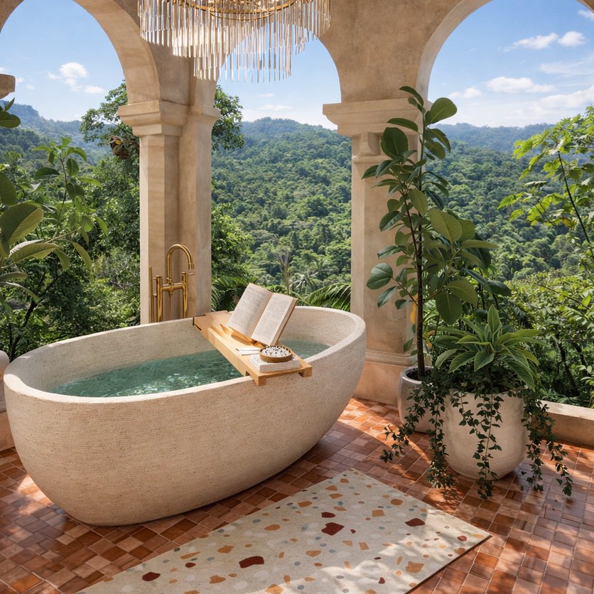 Badezimmer im Stil Traditionell