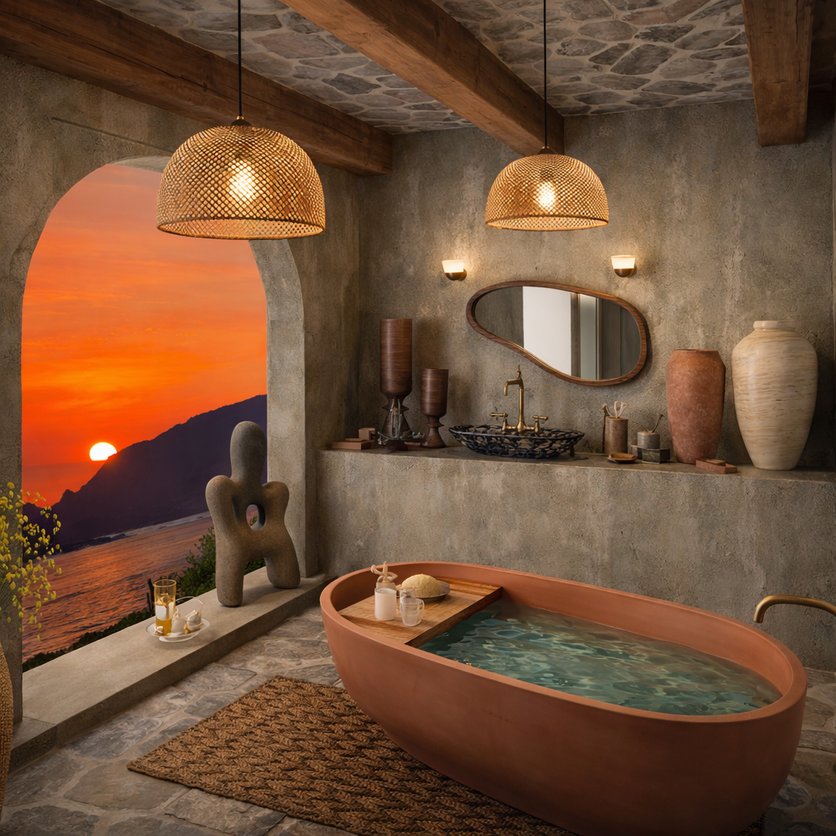 Badezimmer im Stil Traditionell