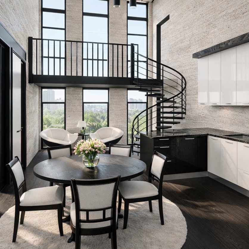 Contemporary dining room