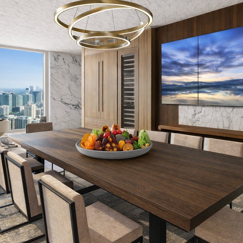 Contemporary dining room