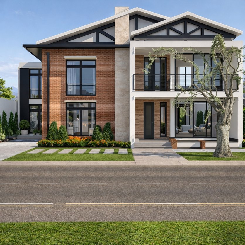 Traditional floor plan