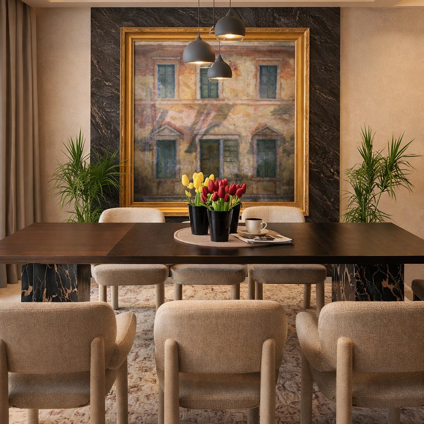 Mid-century dining room