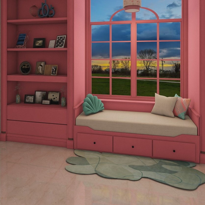 sala de estar Boho