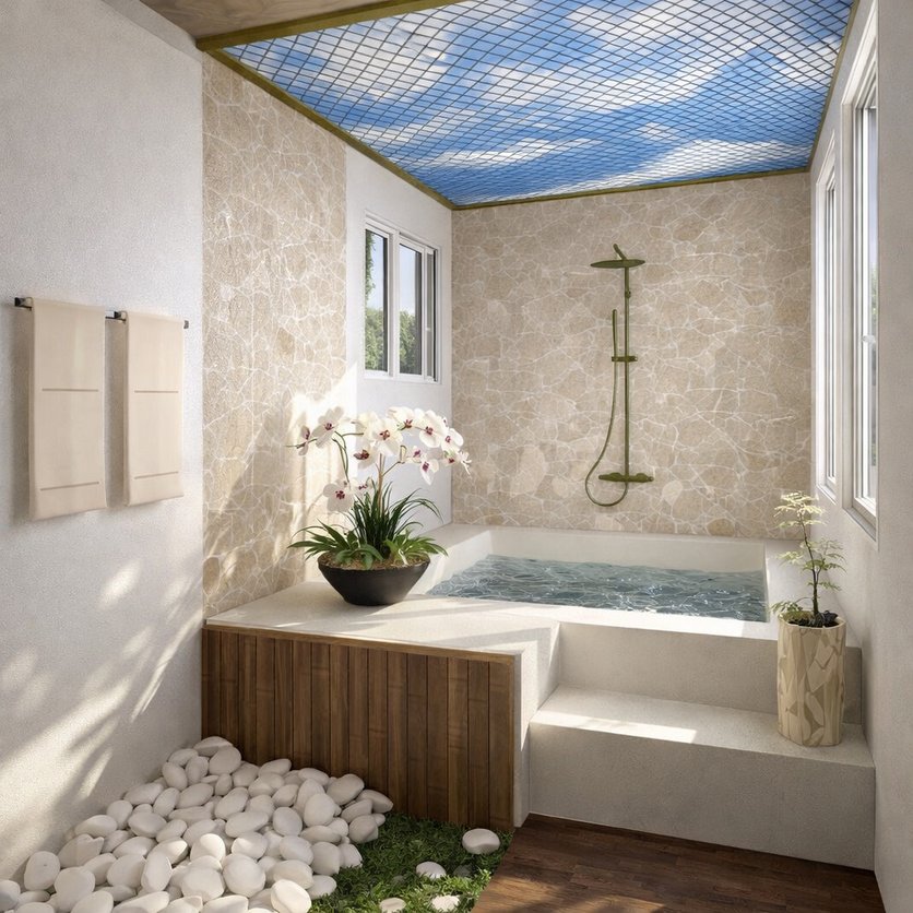 Badezimmer im Stil Traditionell
