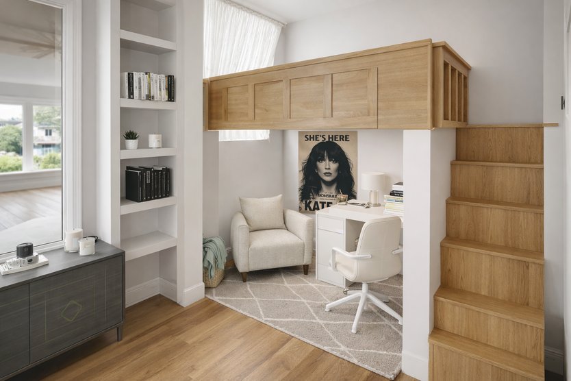 studio in stile Tradizionale