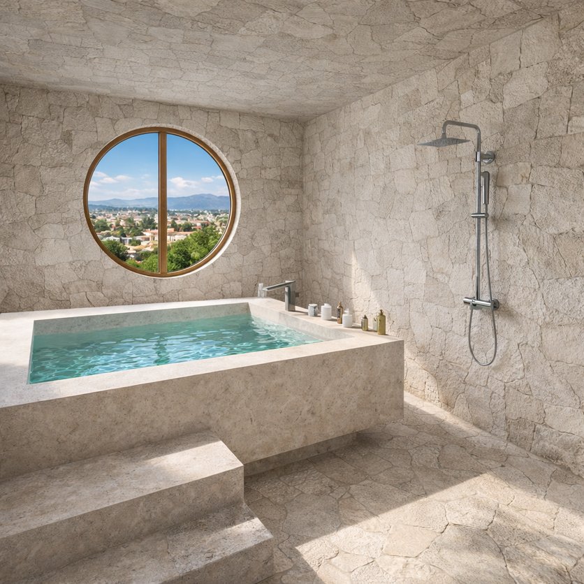 Badezimmer im Stil Traditionell