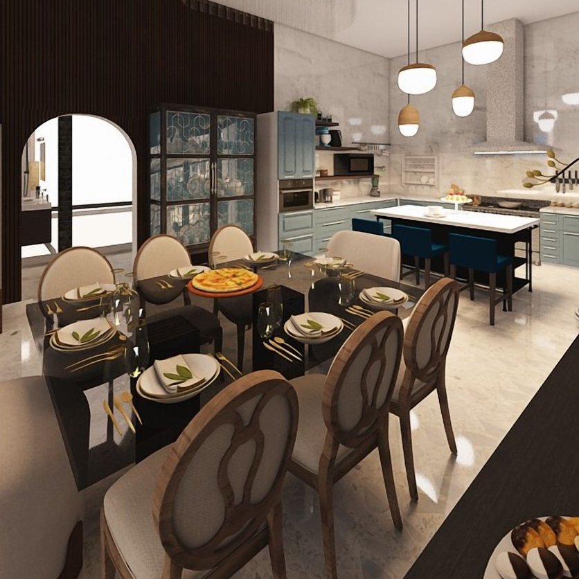 Mid-century dining room