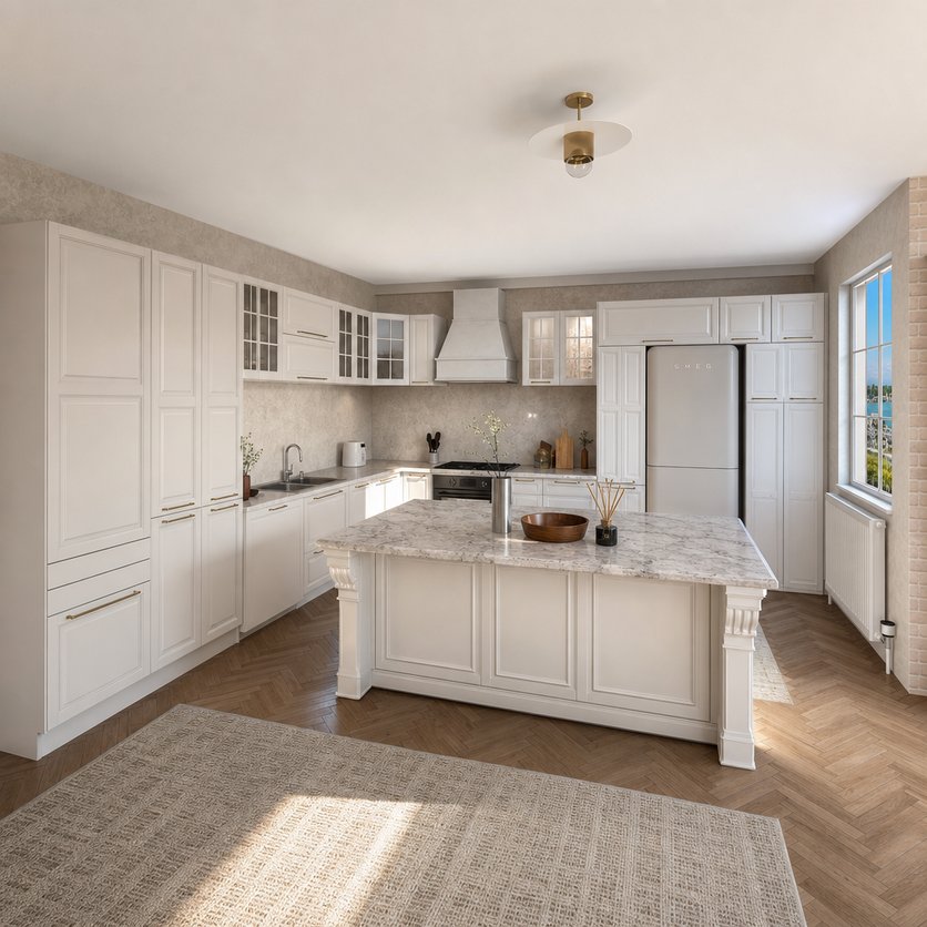 cucina in stile Tradizionale