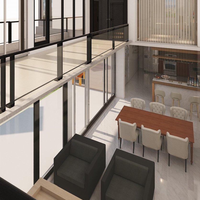 Contemporary dining room