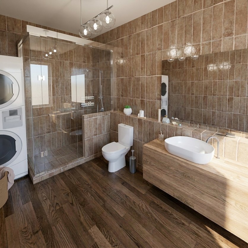 Badezimmer im Stil Traditionell