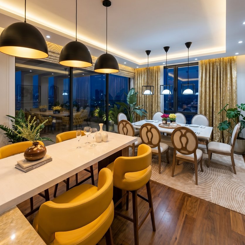 Contemporary dining room