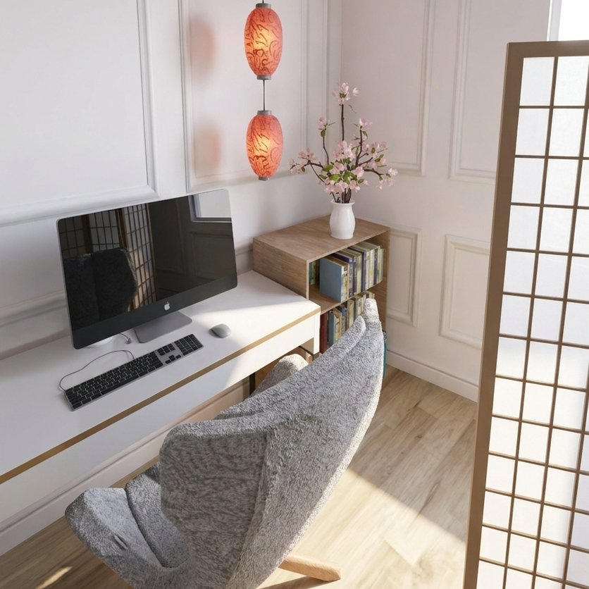 studio in stile Tradizionale