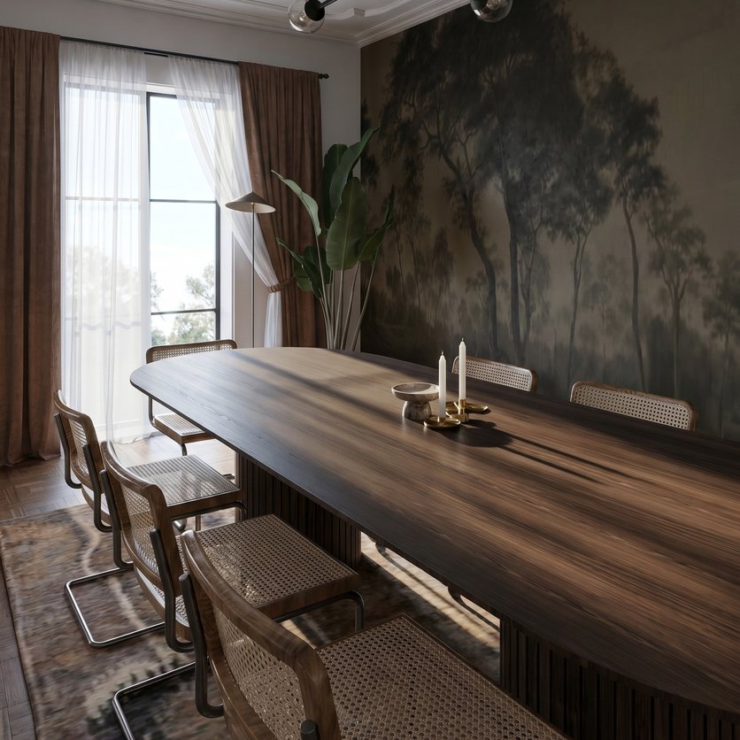 Contemporary dining room
