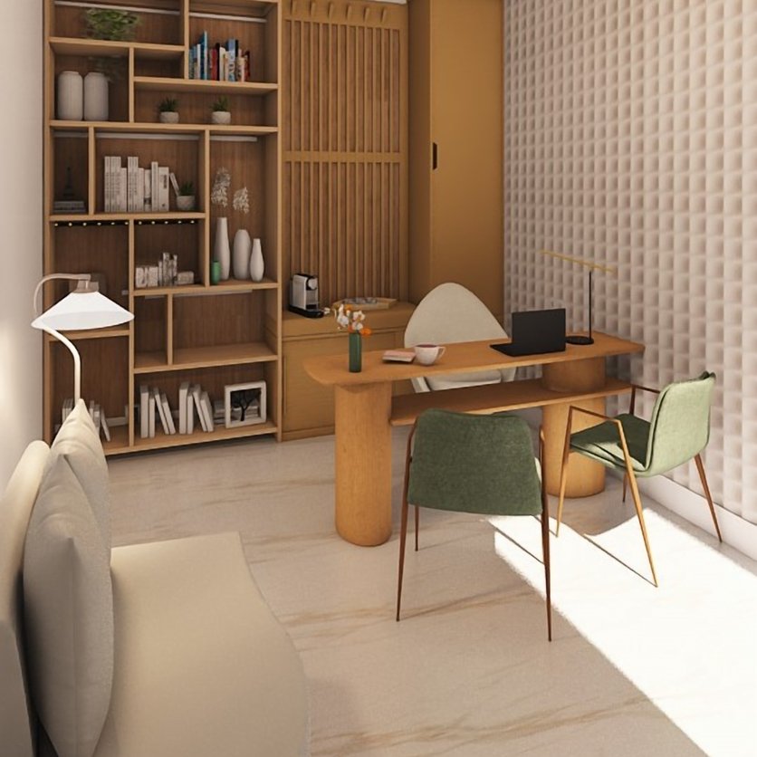 studio in stile Tradizionale