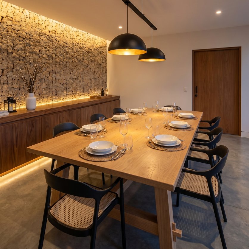 Mid-century dining room